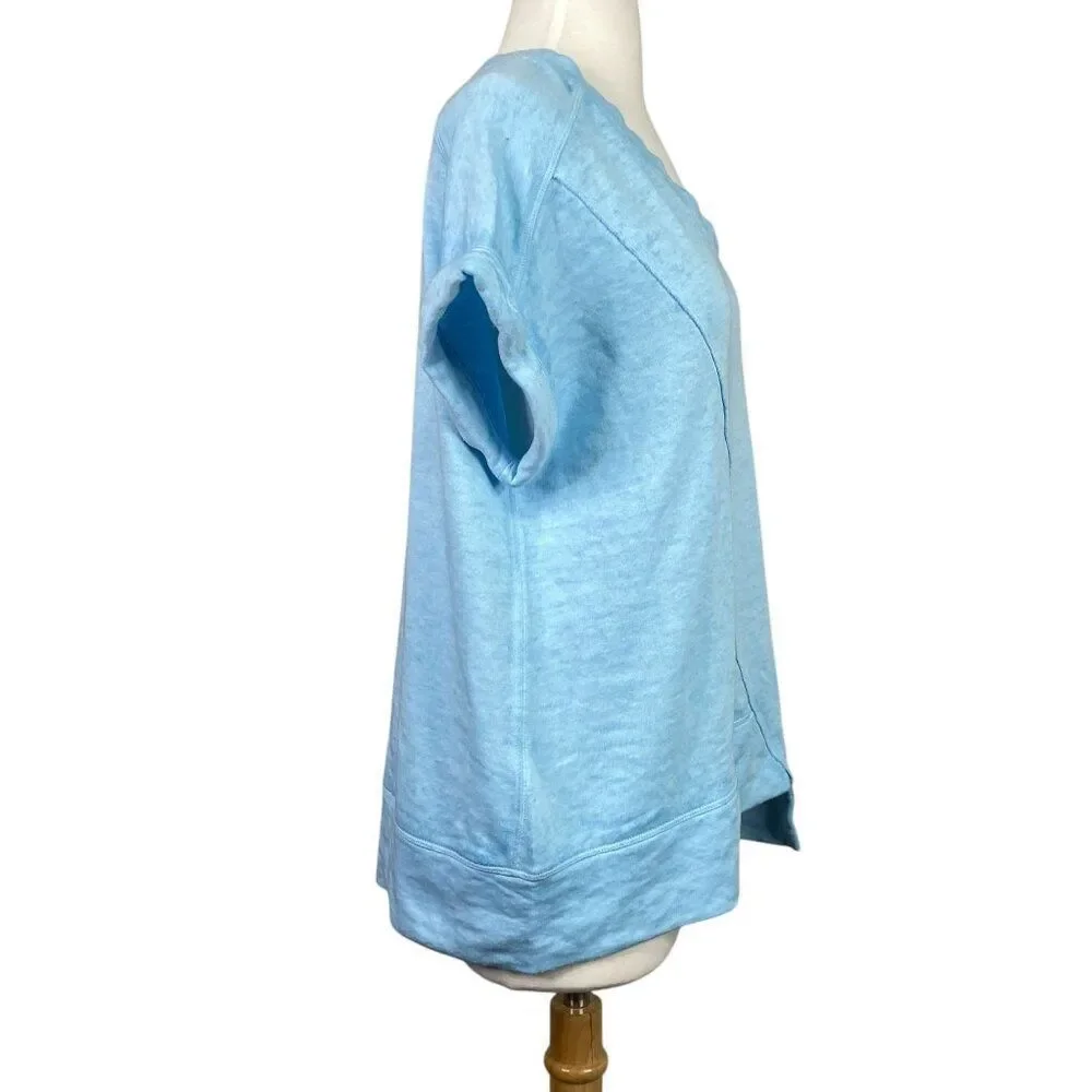 Calvin Klein Short Sleeve Sweatshirt NWT Size Medium - Picture 4 of 9
